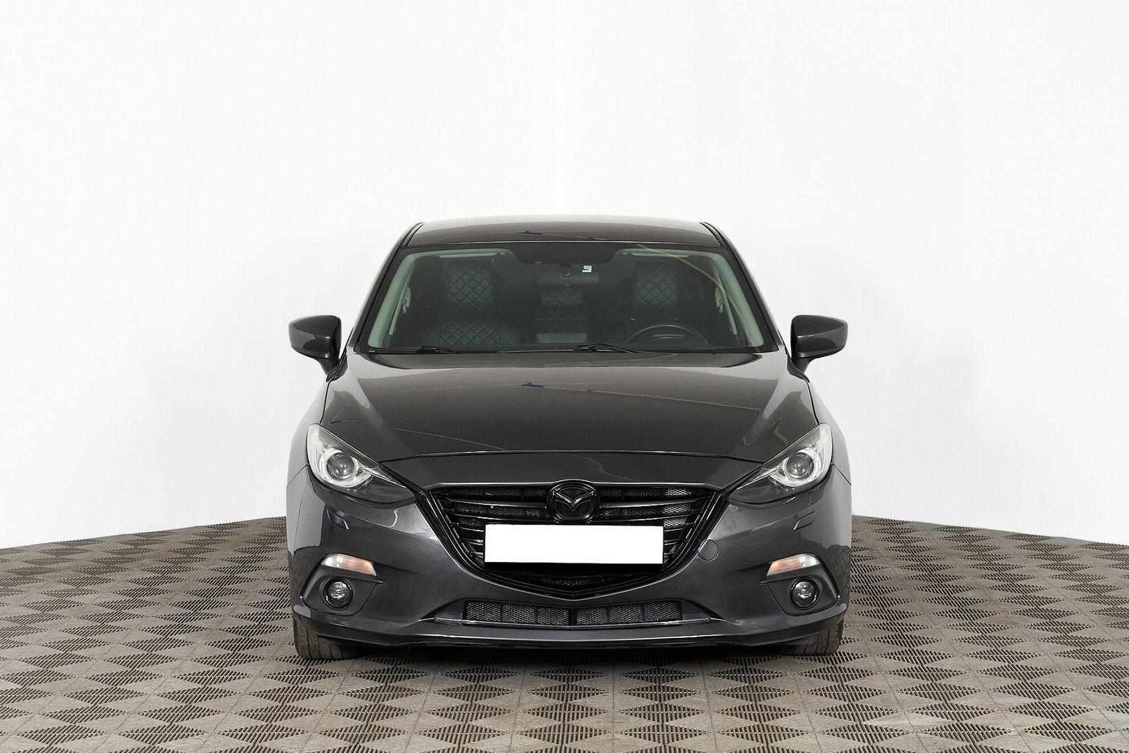 Mazda 3 2014, серый