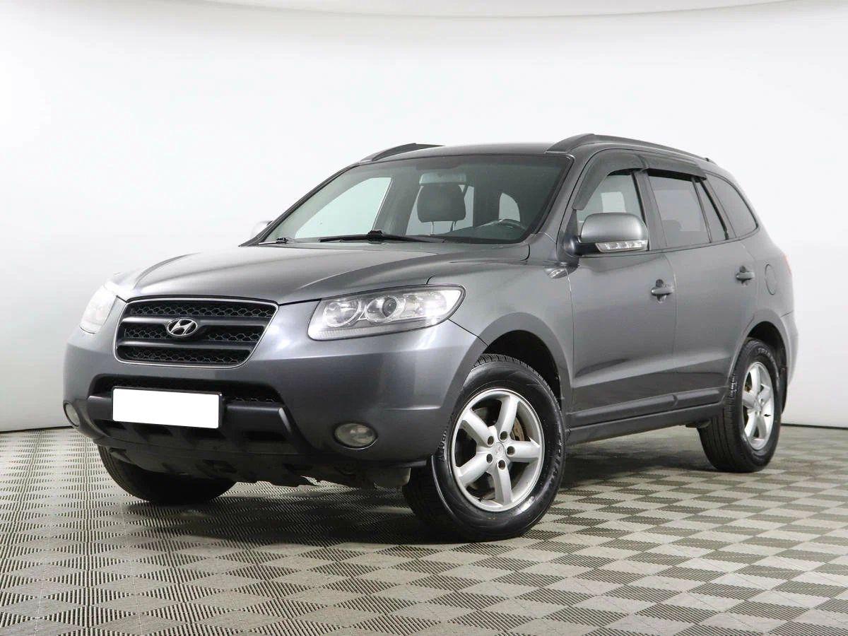 Hyundai Santa Fe 2008, серый