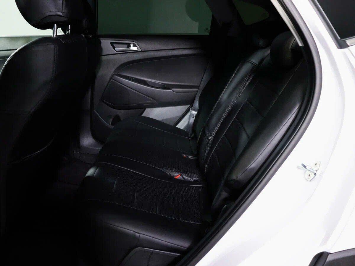 Hyundai Tucson 2018, белый