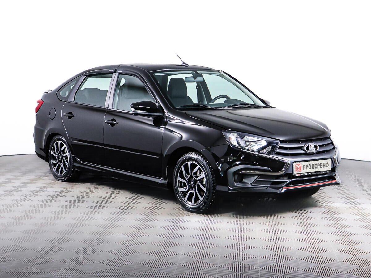 LADA (ВАЗ) Granta 2022, черный