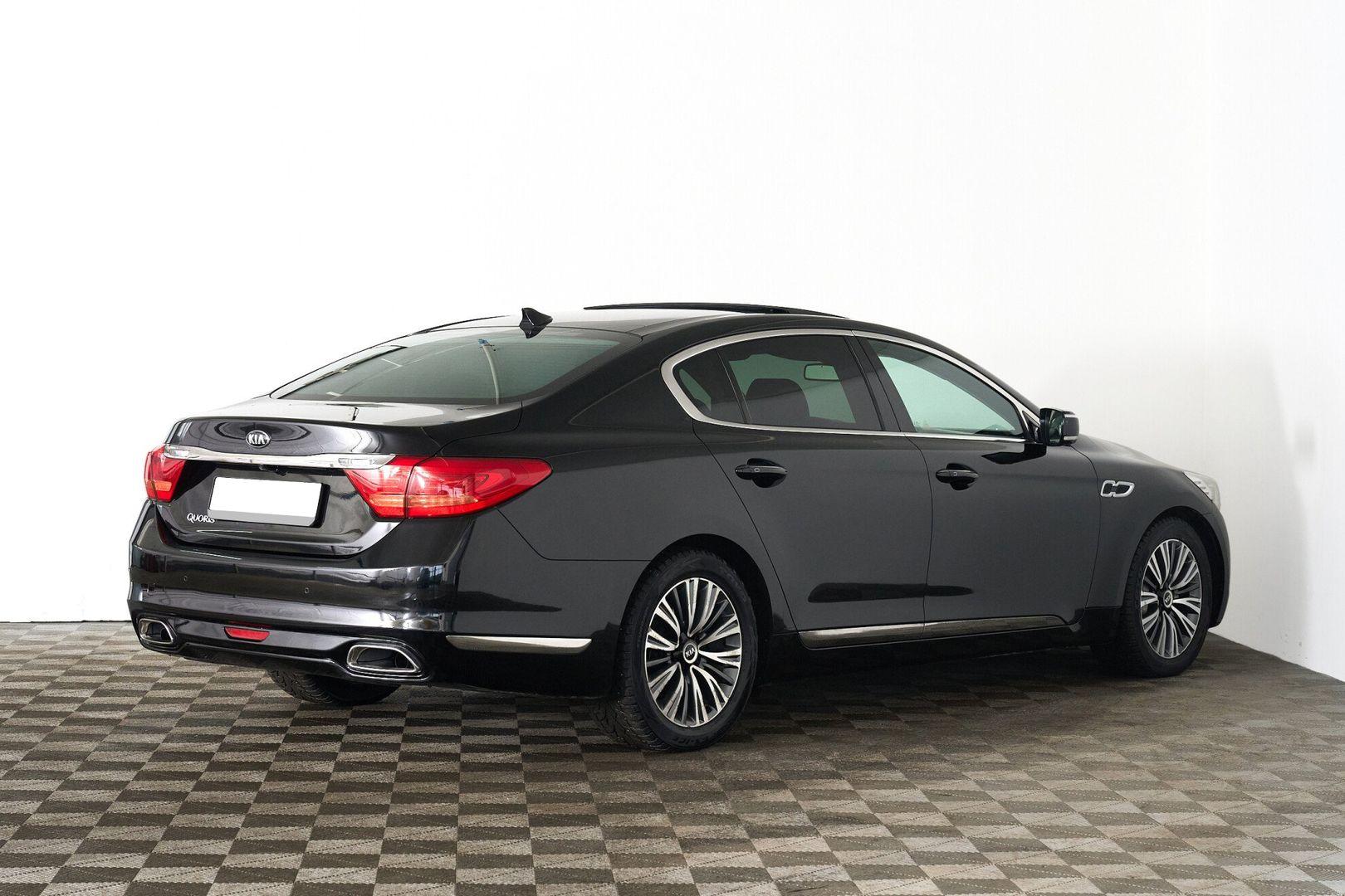 Kia Quoris 2015, черный