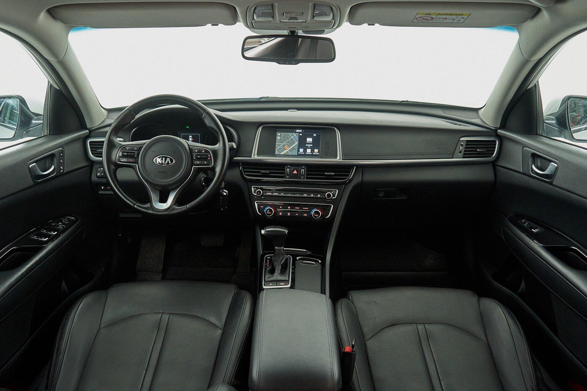 Kia Optima 2018, белый