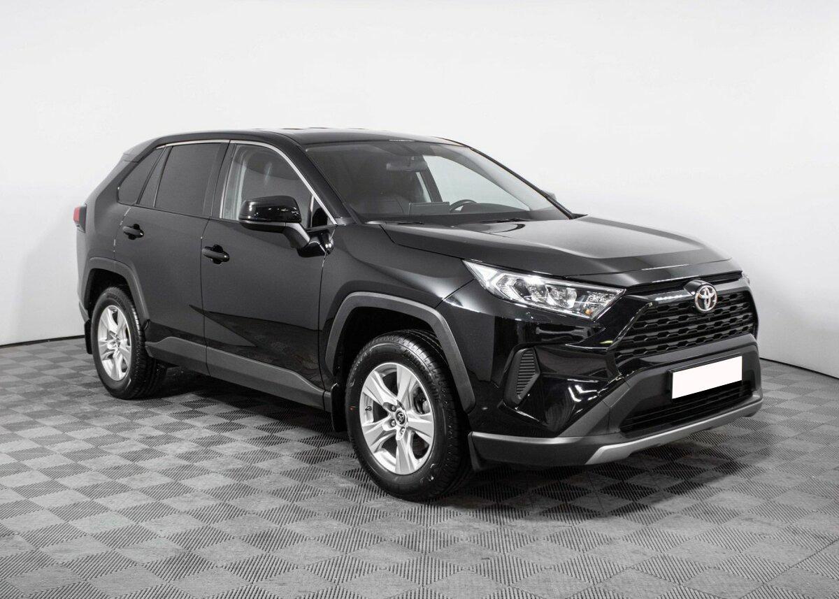 Toyota RAV4 2021, черный