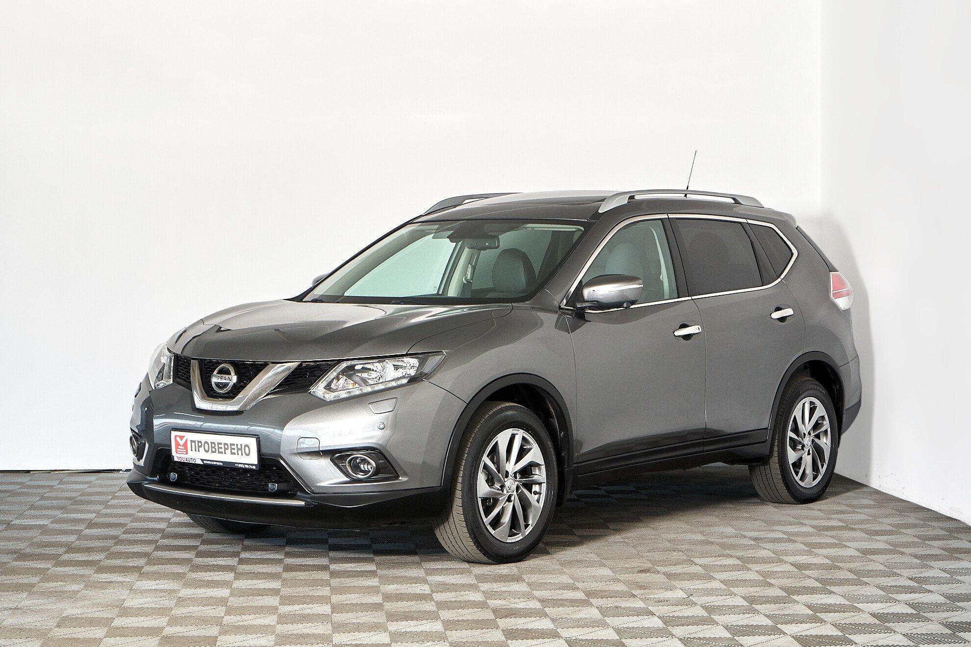 Nissan X-Trail 2015, серый