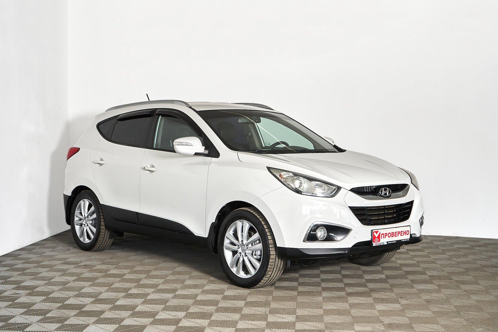 Hyundai ix35 2012, белый