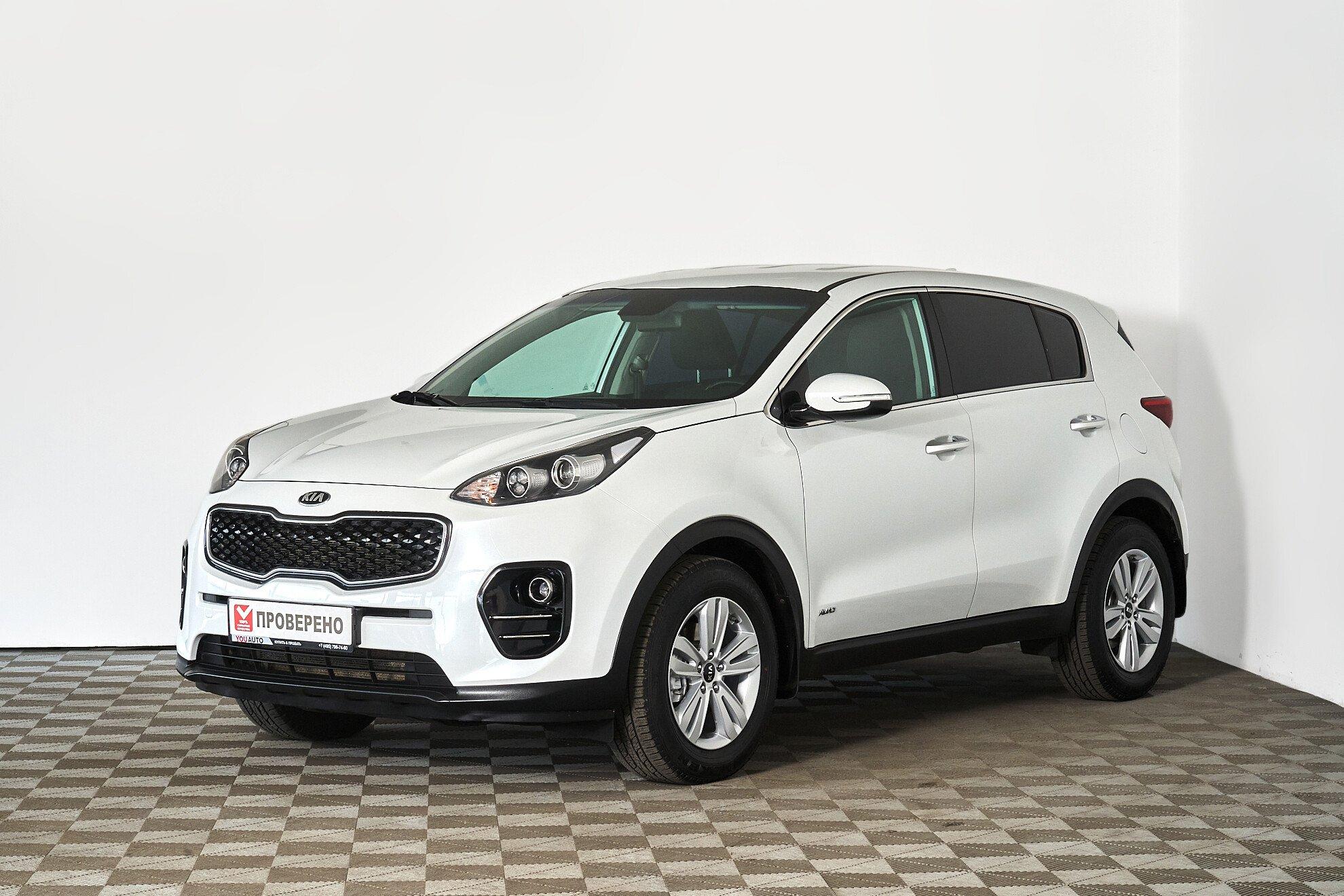 Kia Sportage 2017, белый