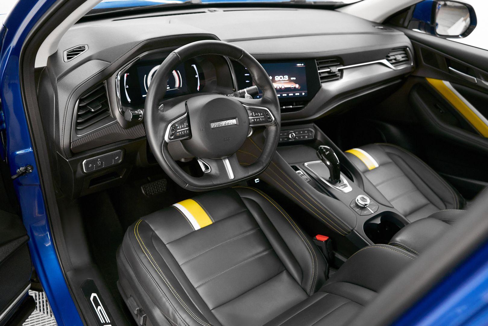Haval F7x 2021, синий