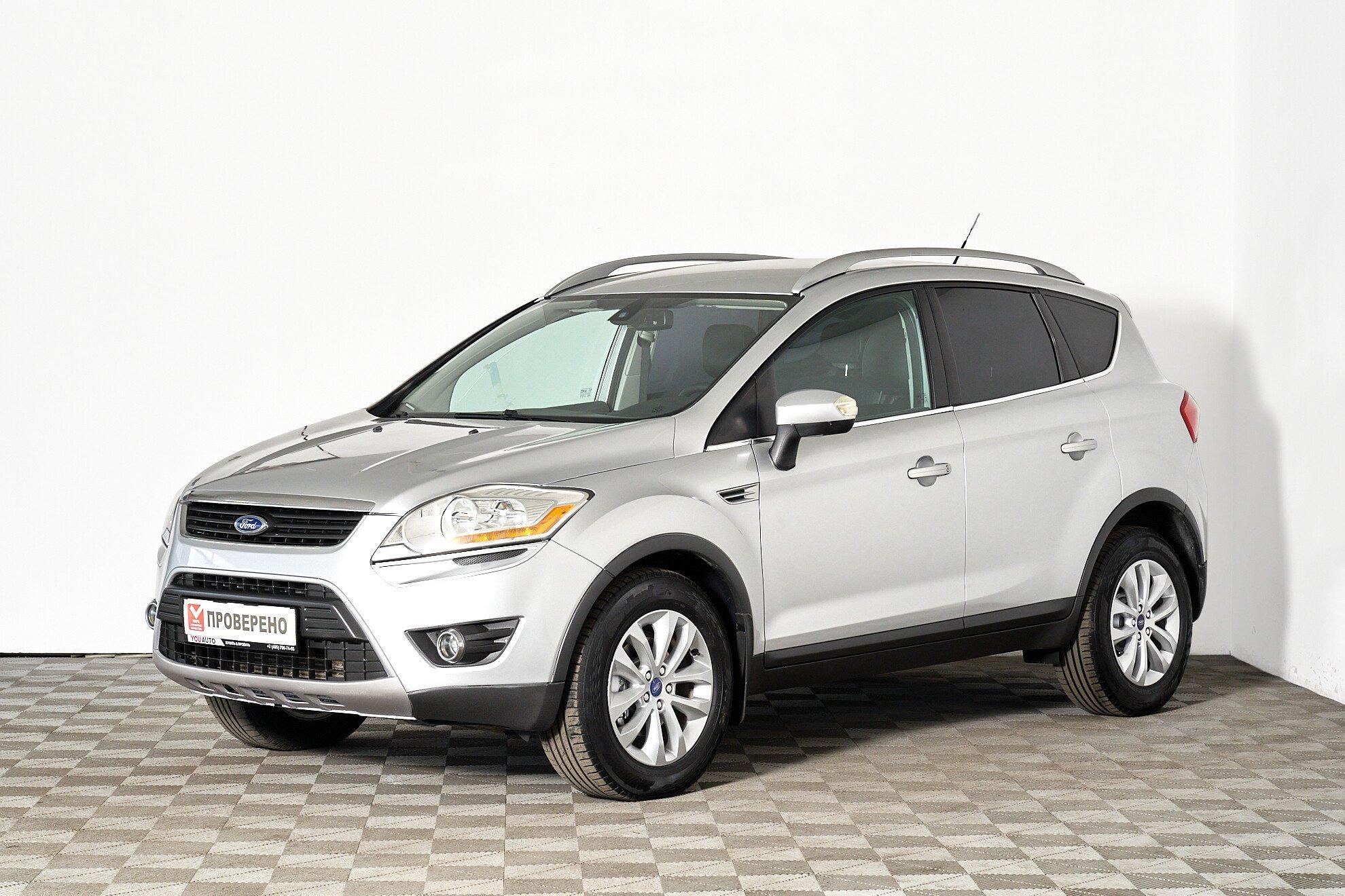 Ford Kuga 2012, серебряный