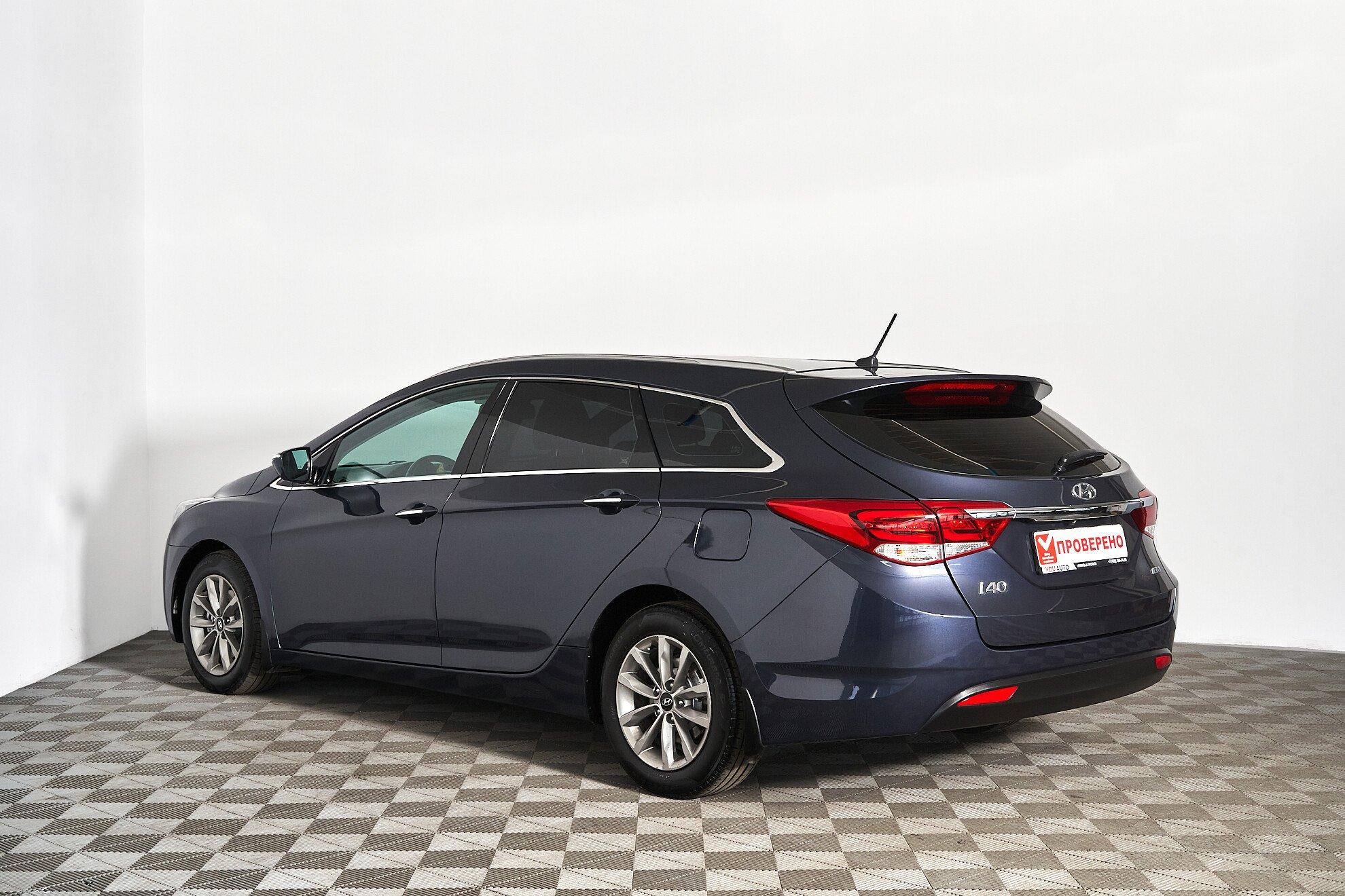 Hyundai i40 2016, синий