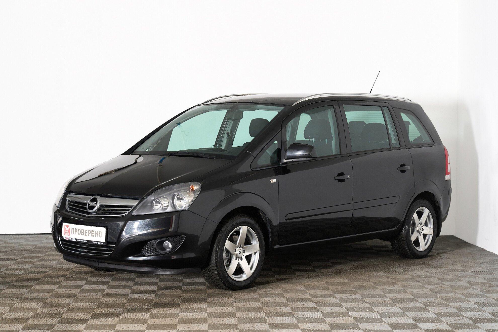 Opel Zafira 2014, черный