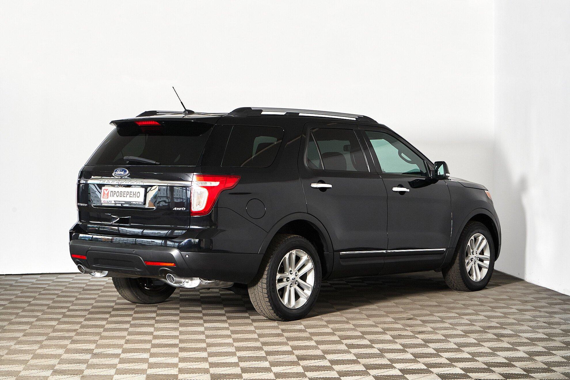 Ford Explorer 2013, черный