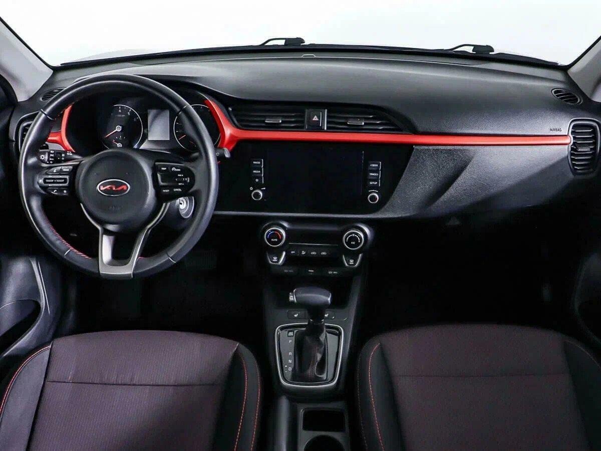Kia Rio 2021, черный