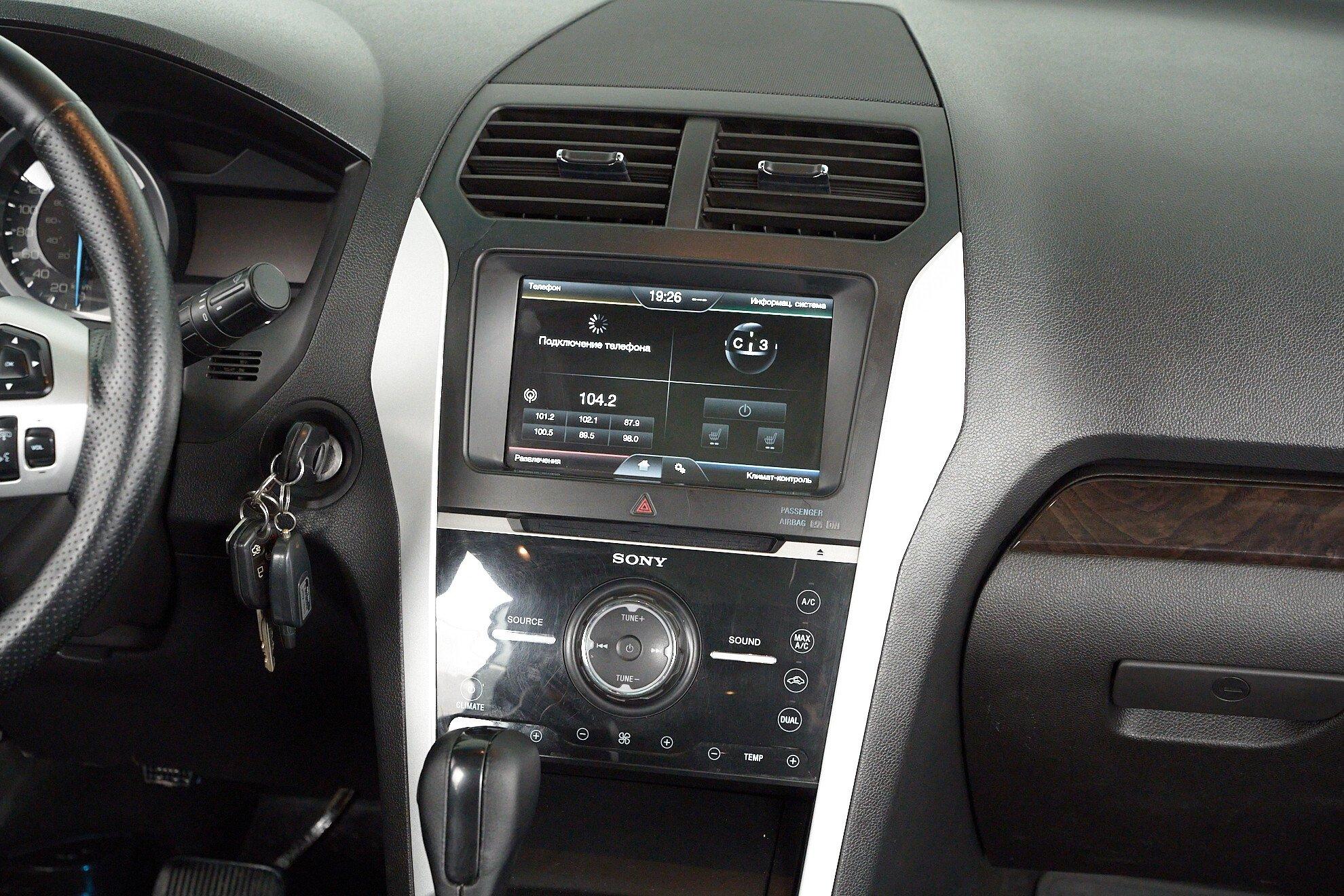 Ford Explorer 2014, серый