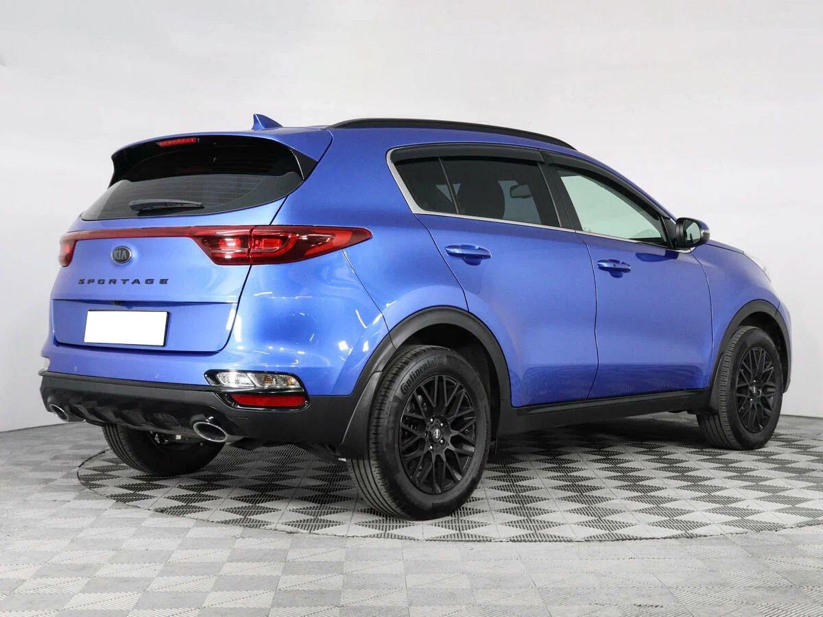 Kia Sportage 2021, синий