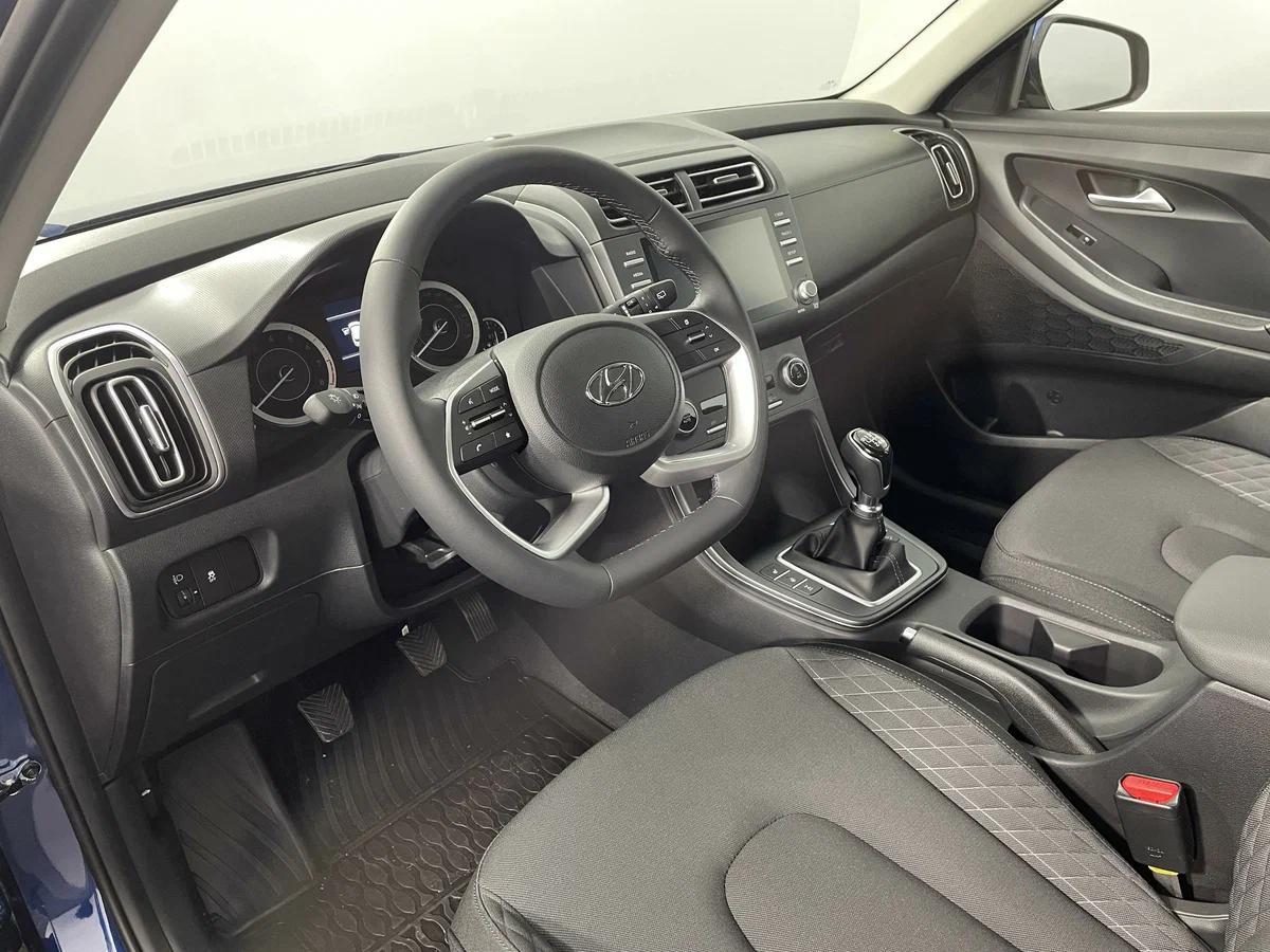 Hyundai Creta 2022, синий