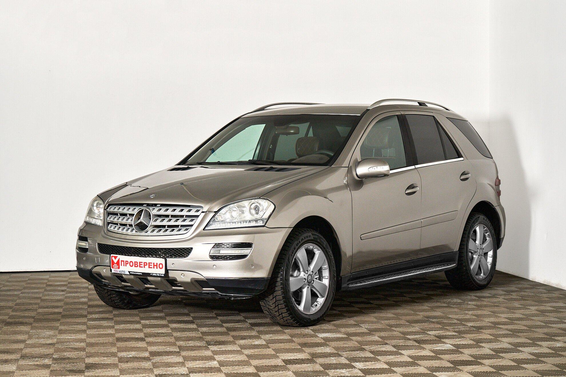 Mercedes-Benz M-Класс 2007, серебряный