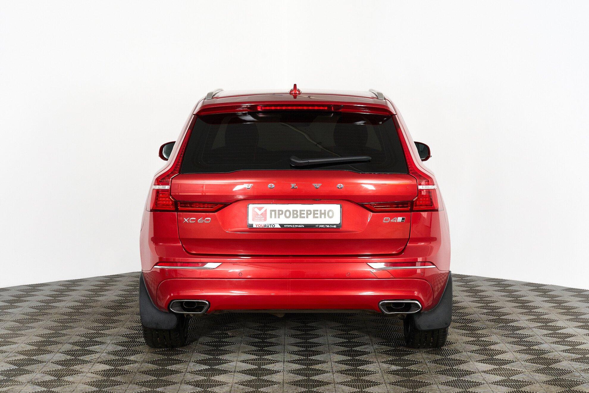 Volvo XC60 2019, красный
