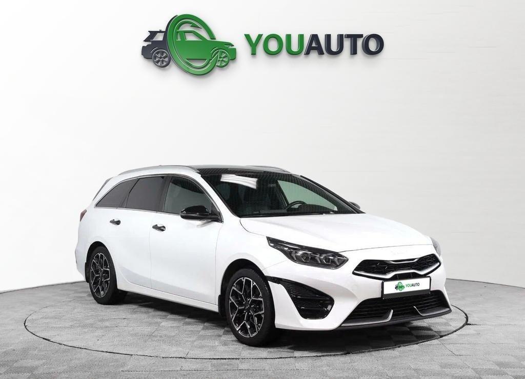 Kia Ceed 2023, белый