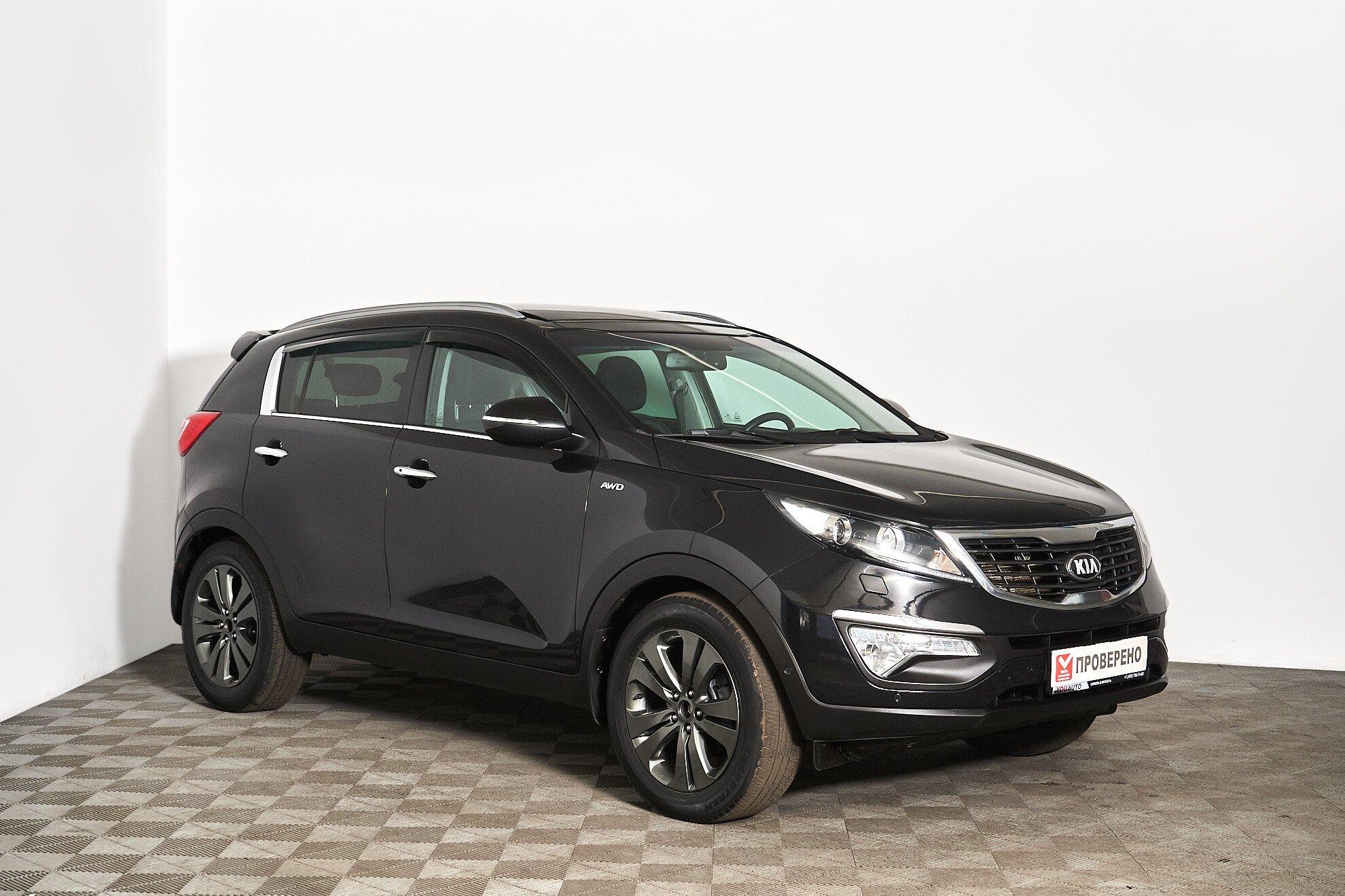 Kia Sportage 2013, черный