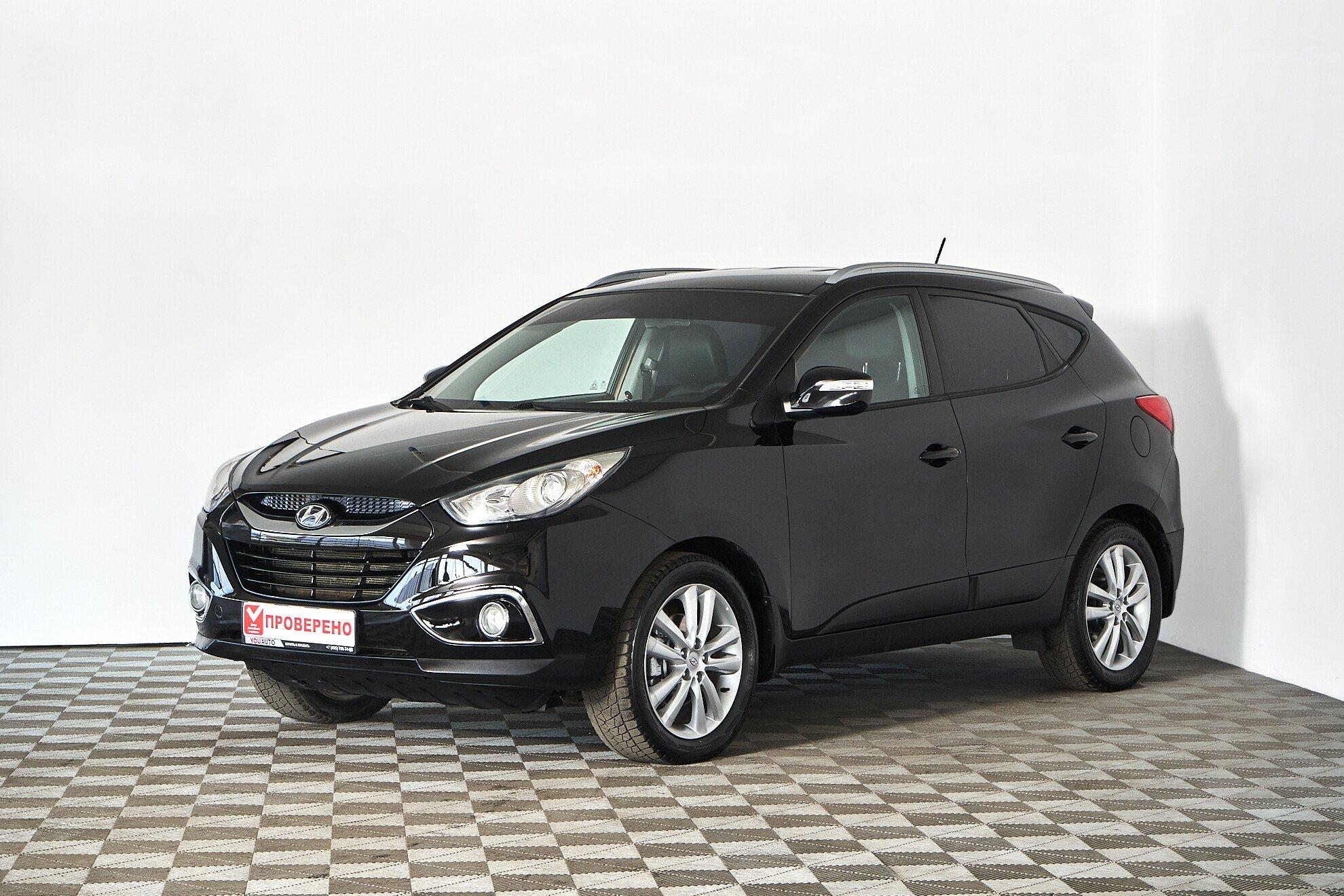 Hyundai ix35 2010, черный