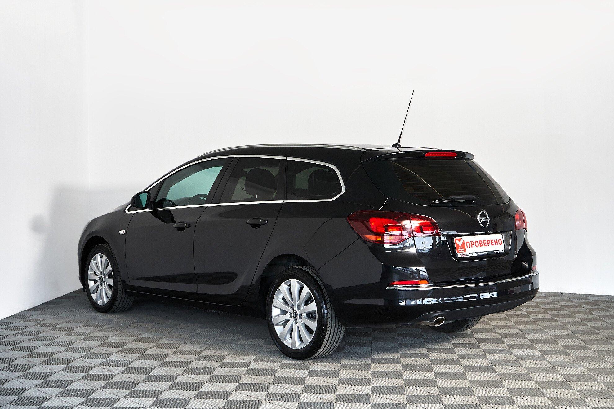 Opel Astra 2014, черный