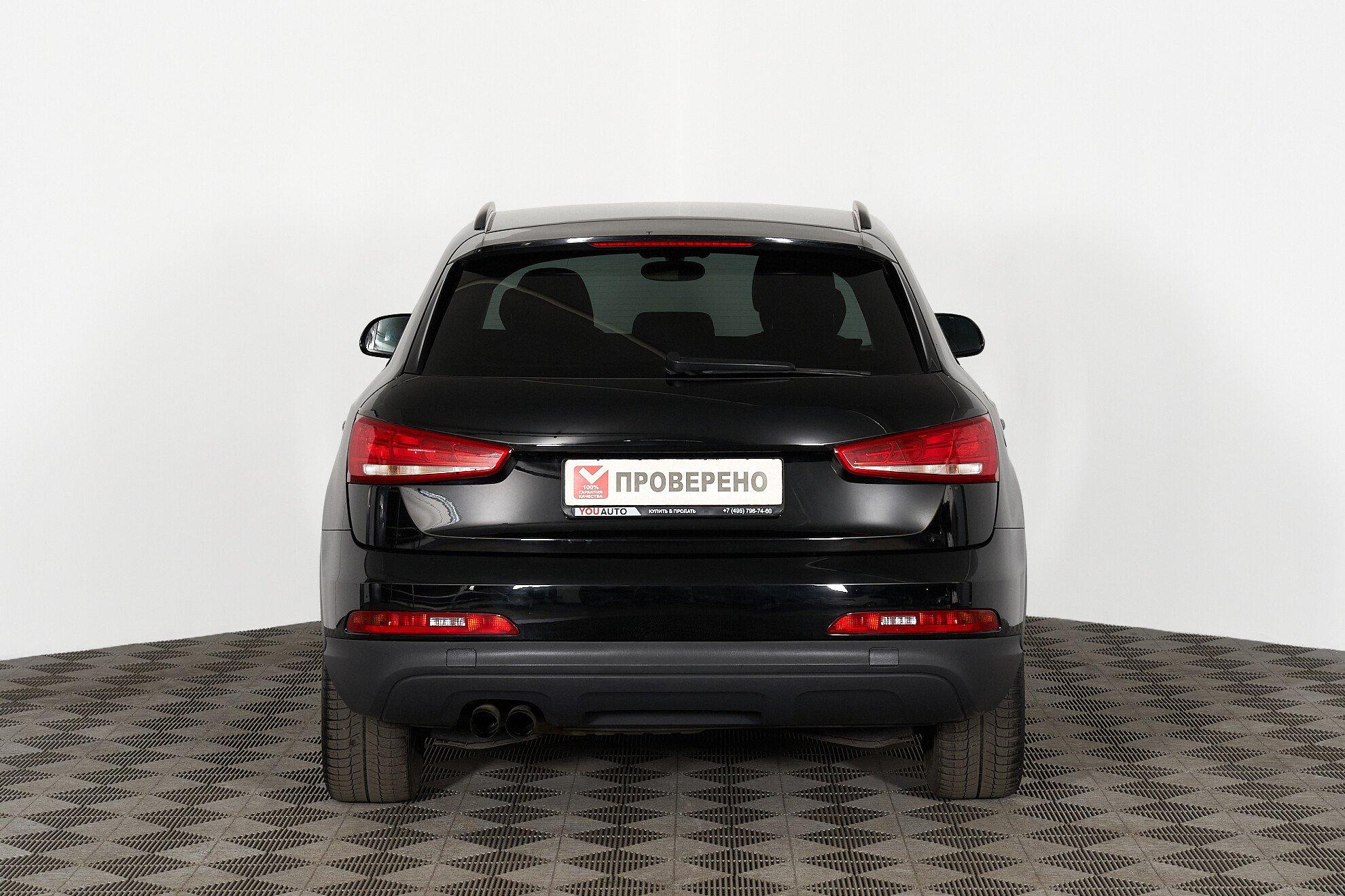 Audi Q3 2013, черный