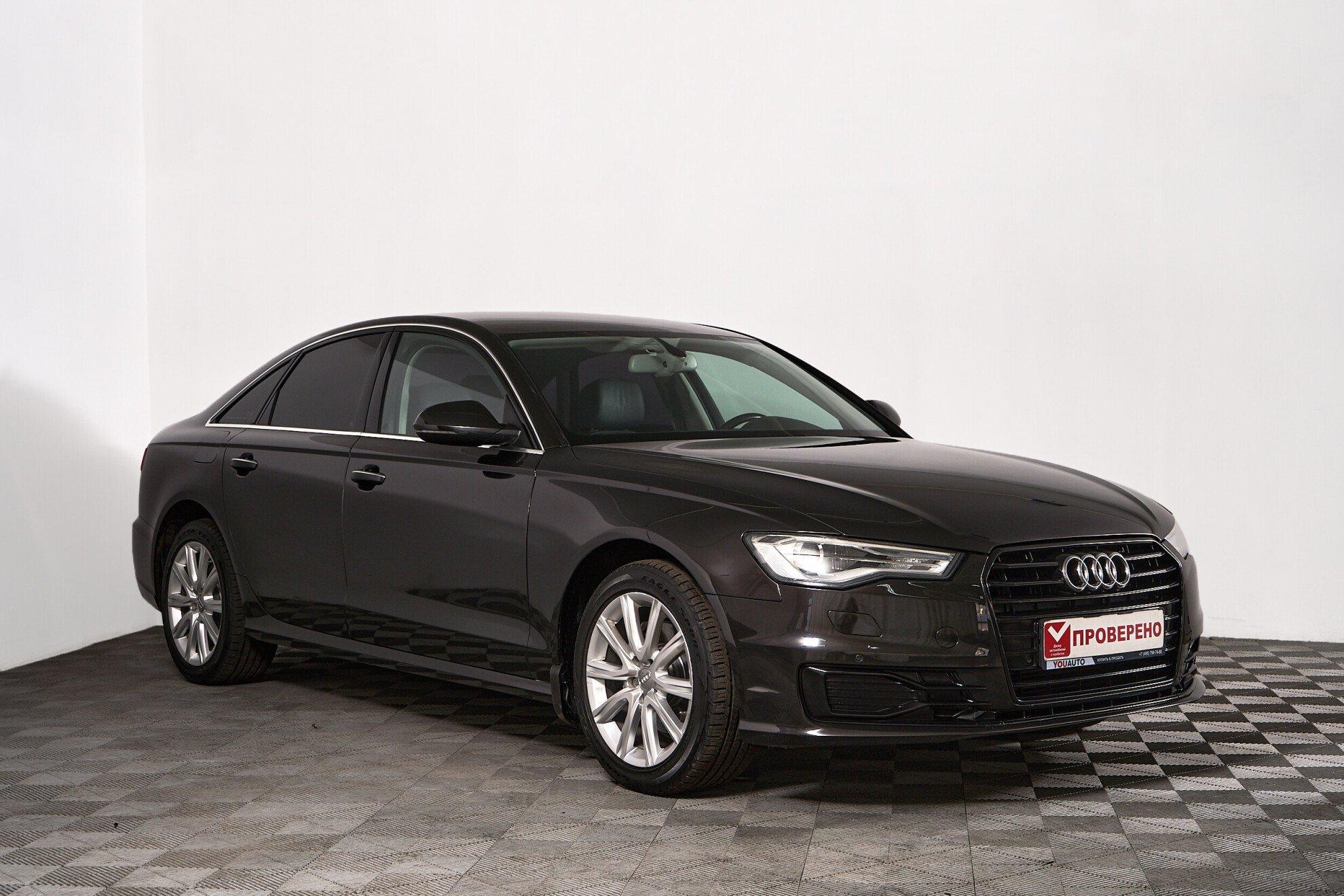 Audi A6 2016, серый