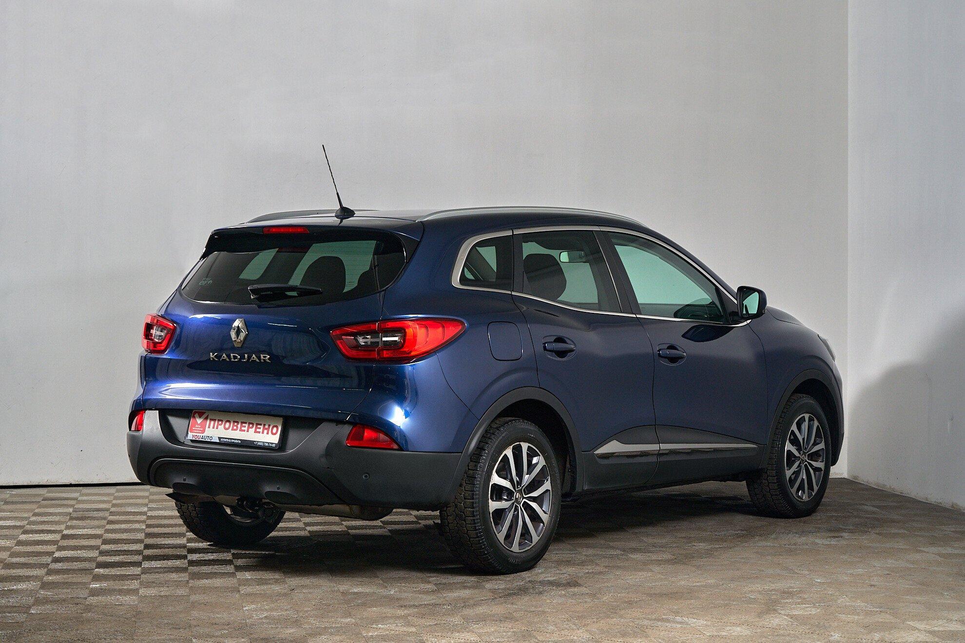 Renault Kadjar 2018, синий