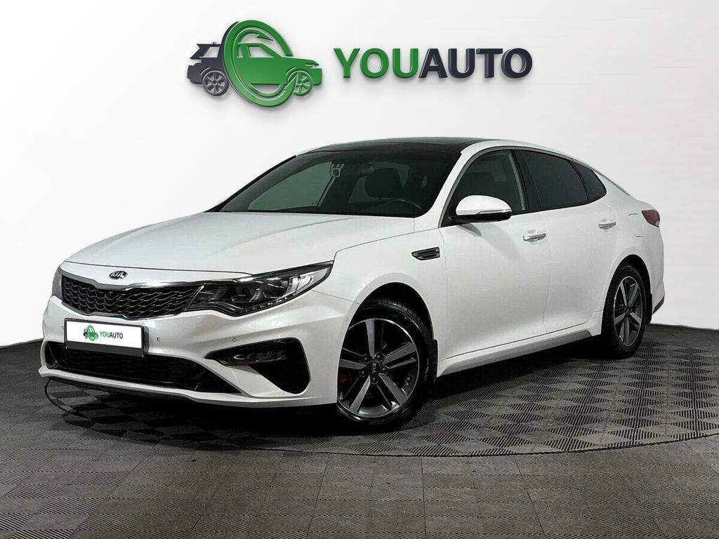 Kia Optima 2019, белый