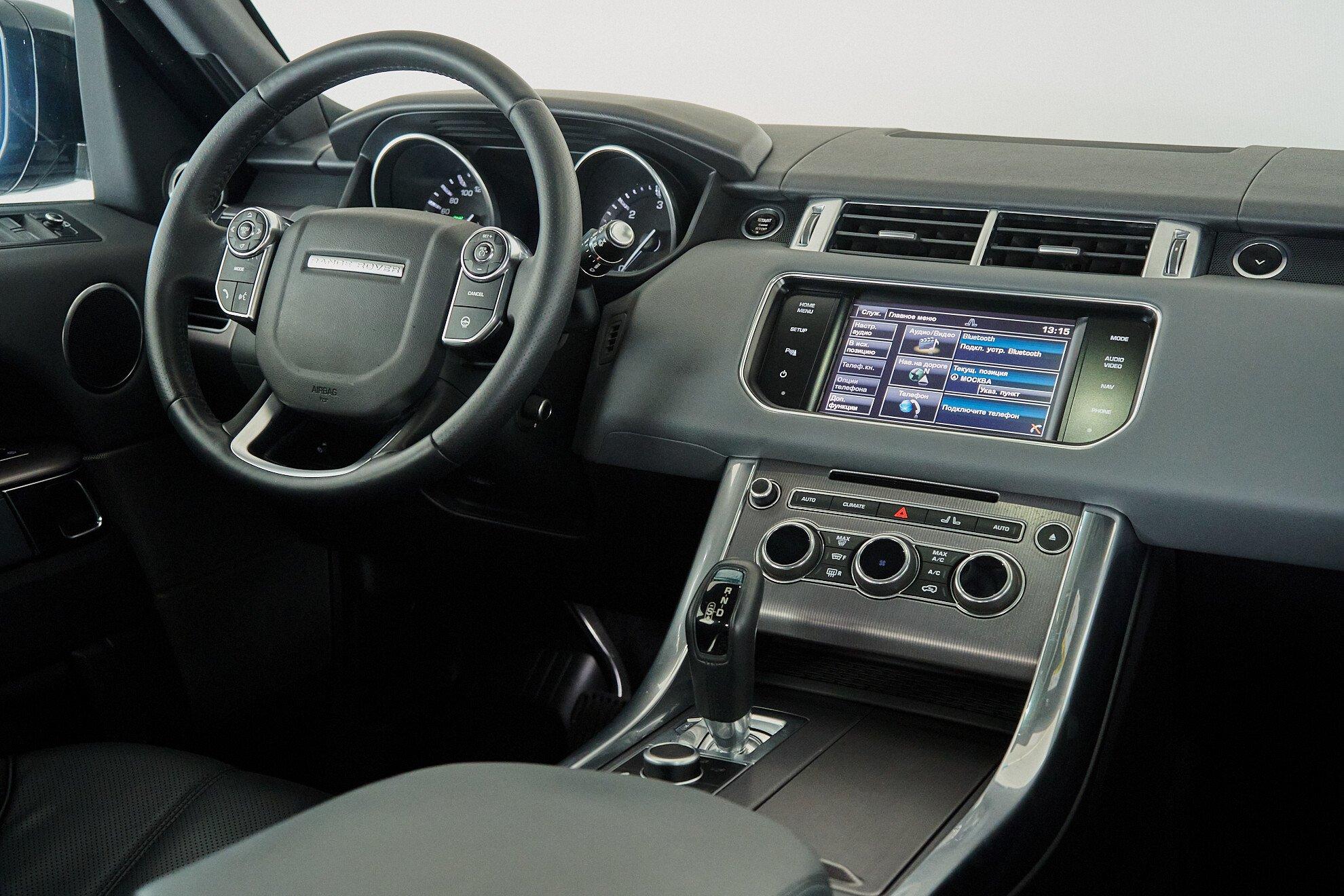 Land Rover Range Rover Sport 2013, черный