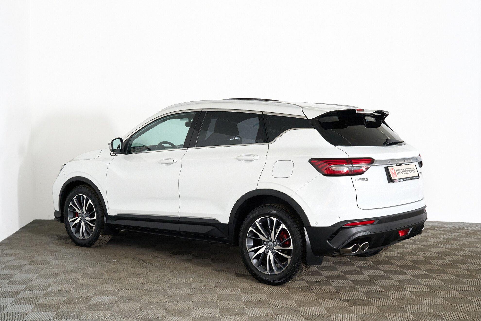 Geely Coolray 2021, белый