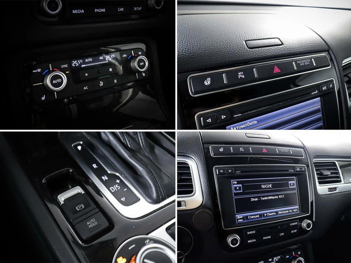 Volkswagen Touareg 2018, черный