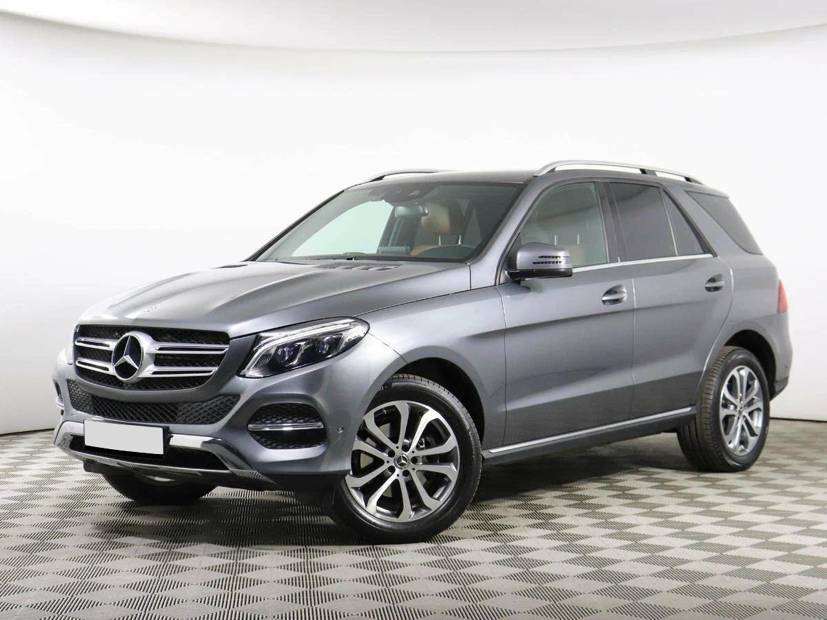 Mercedes-Benz GLE 2017, серый