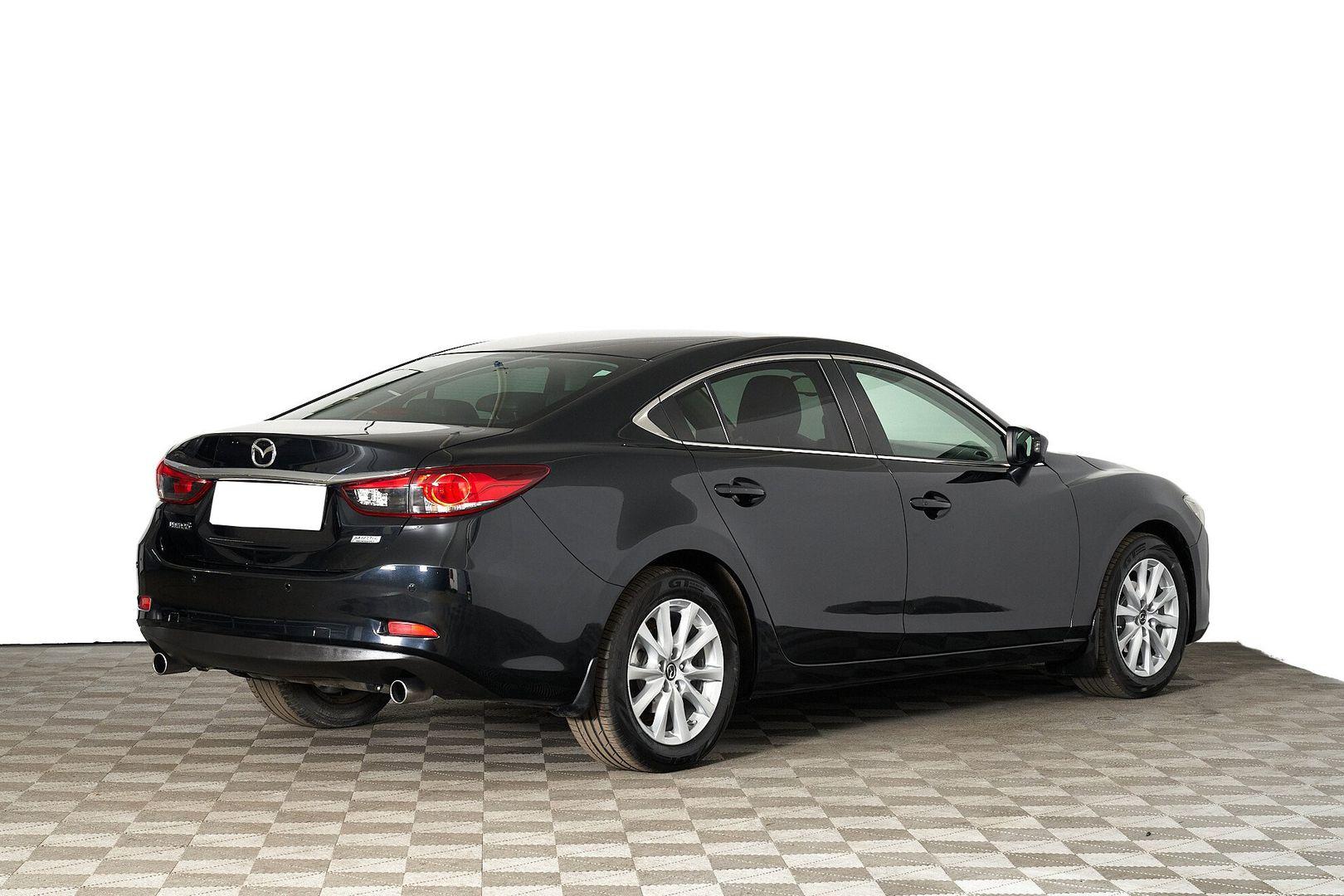 Mazda 6 2014, черный
