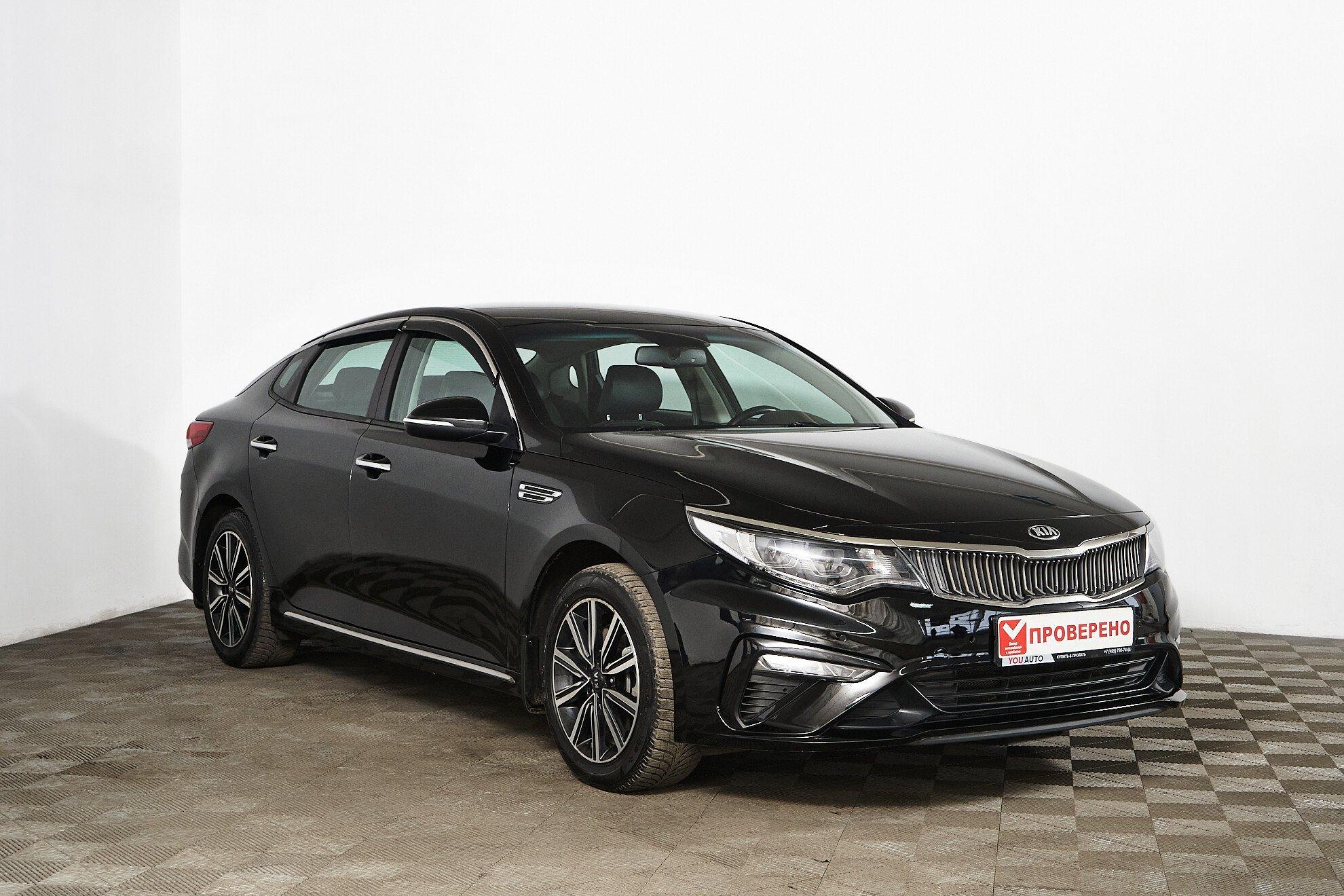 Kia Optima 2020, черный