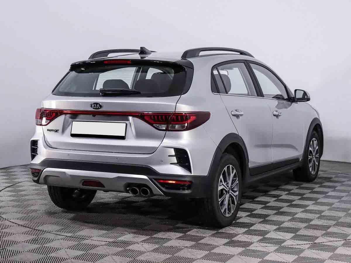 Kia Rio 2021, серебряный