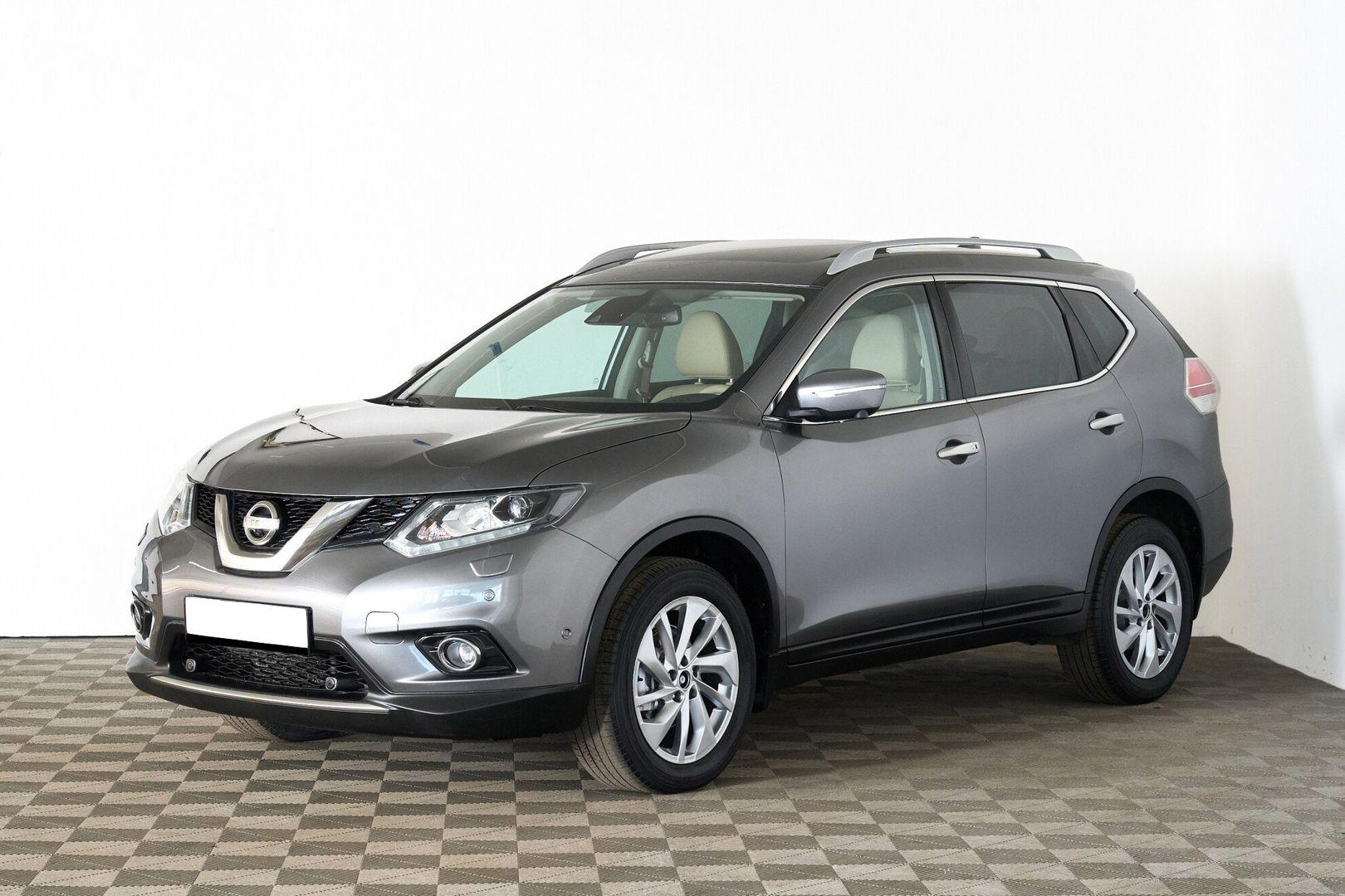 Nissan X-Trail 2017, серый