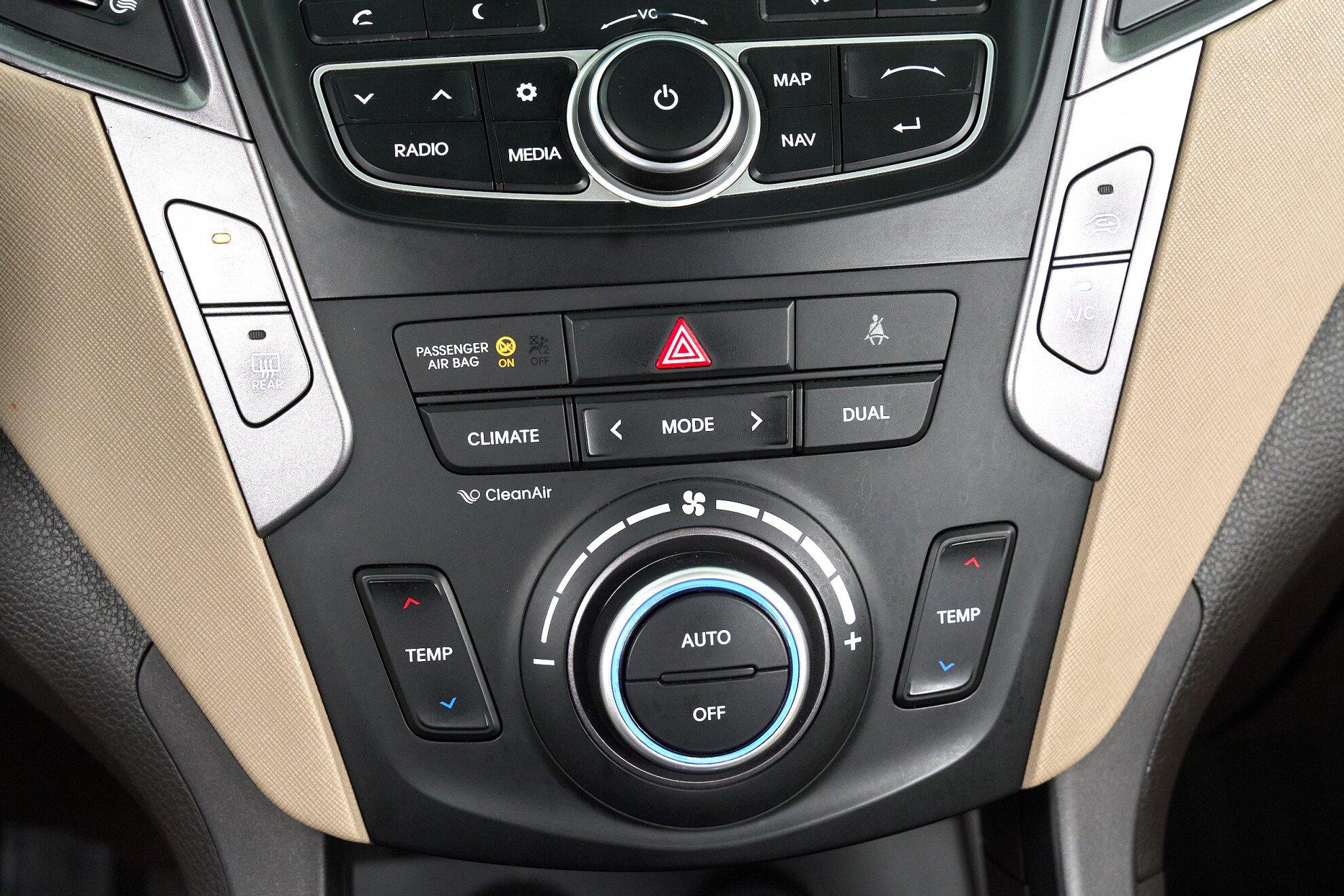 Hyundai Santa Fe 2014, синий