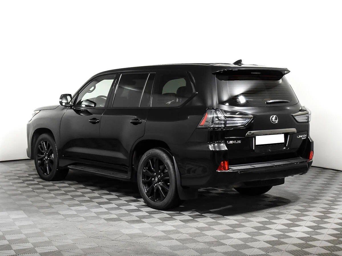 Lexus LX 2021, черный