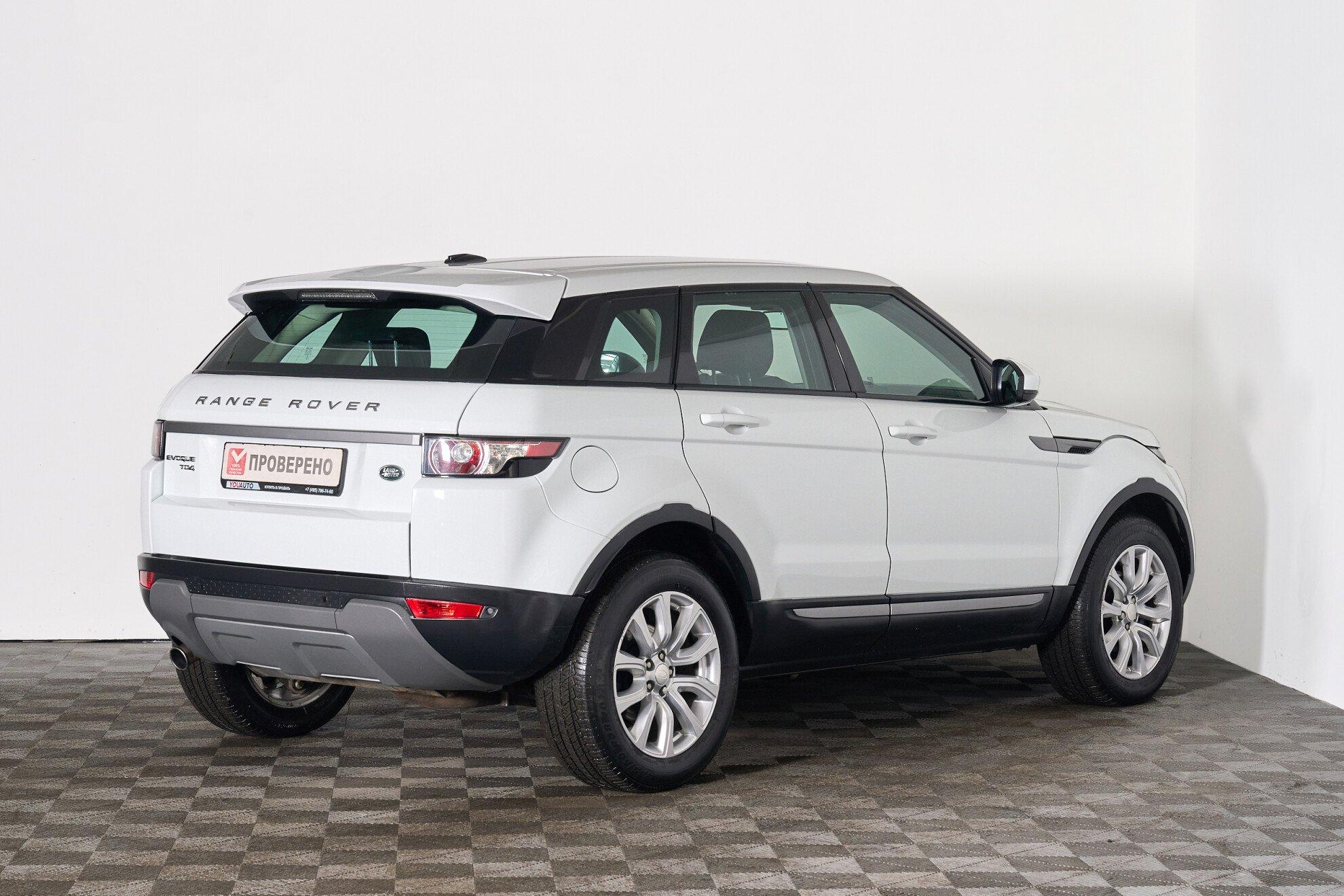 Land Rover Range Rover Evoque 2014, белый
