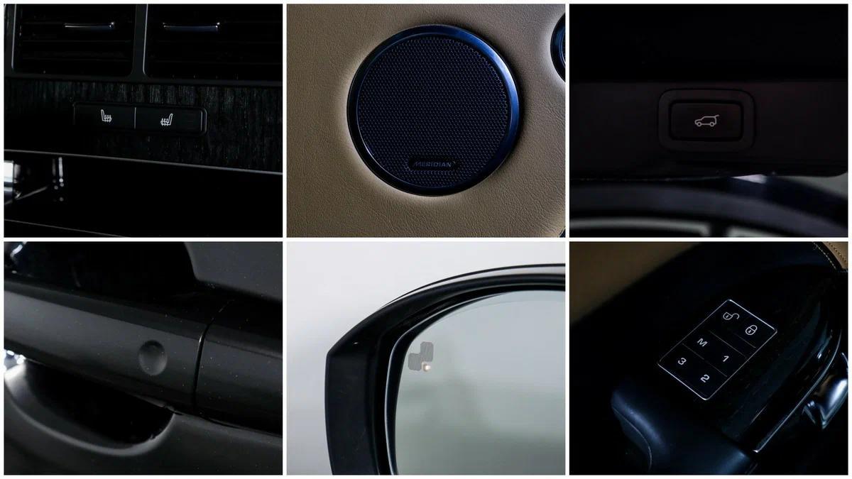 Land Rover Range Rover Sport 2018, черный