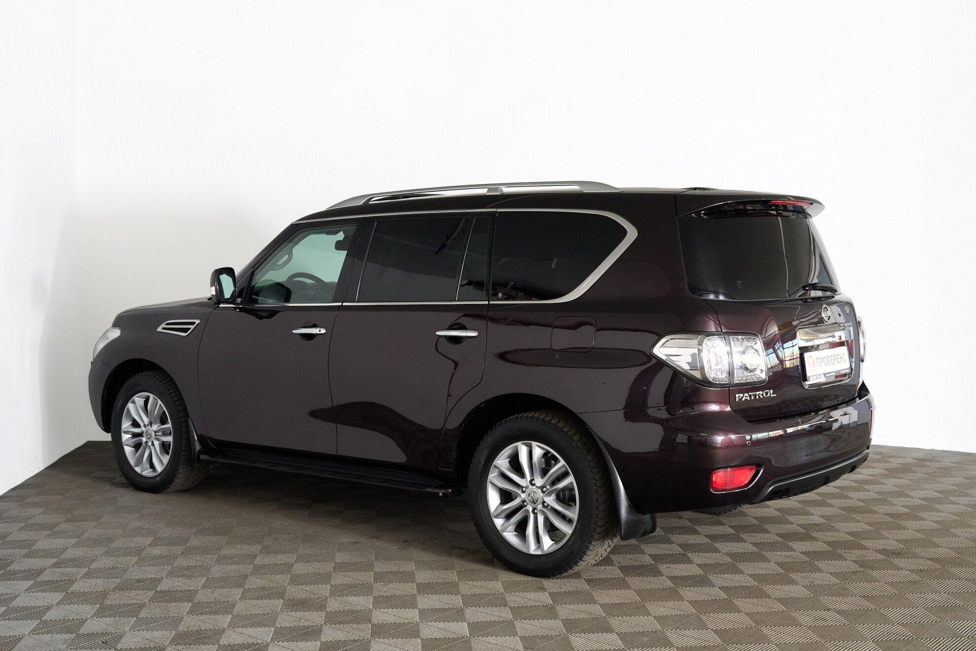 Nissan Patrol 2012, фиолетовый