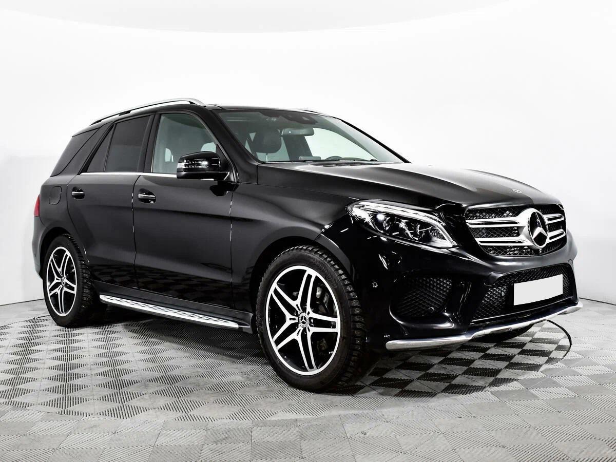 Mercedes-Benz GLE 2017, черный