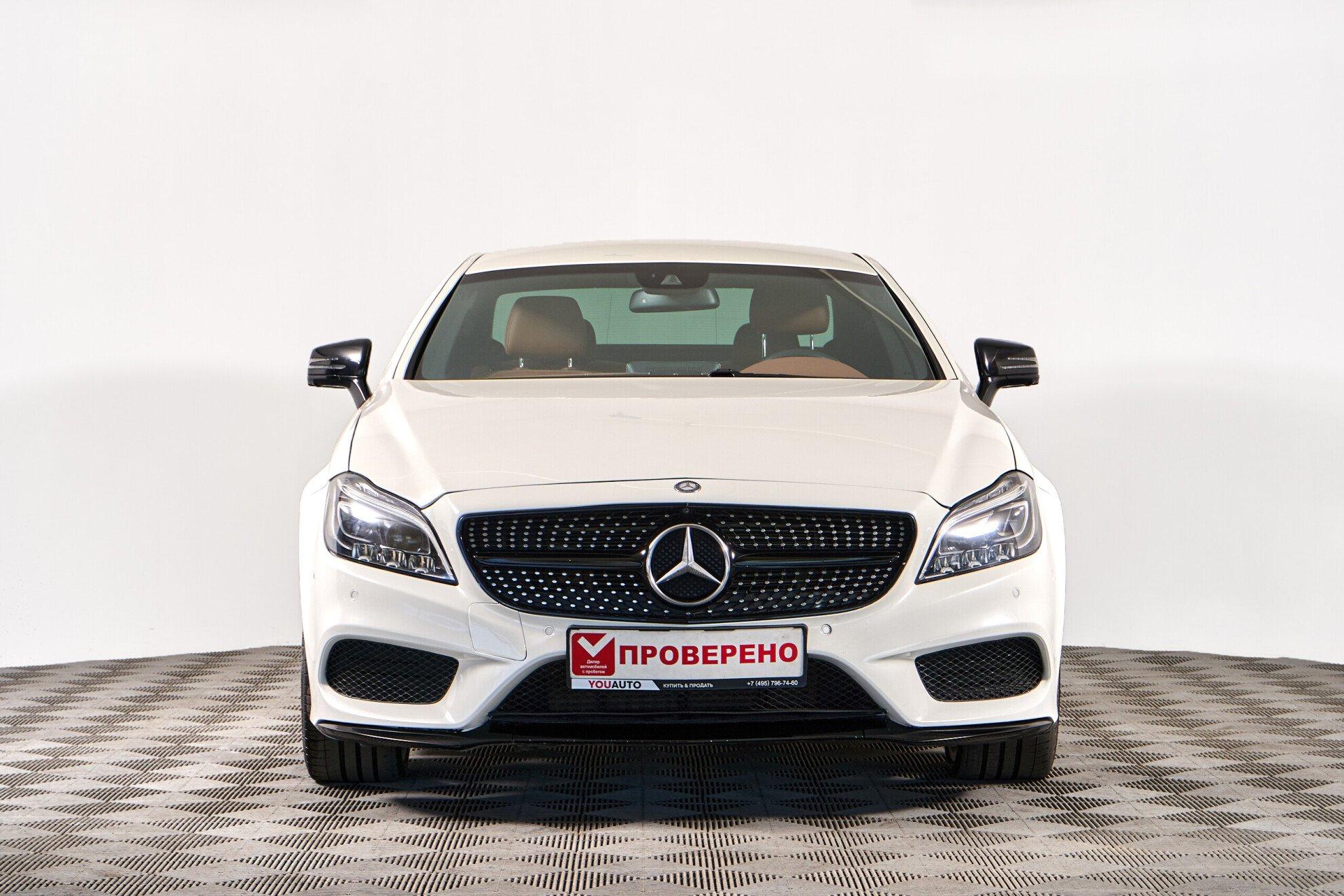 Mercedes-Benz CLS 2016, белый