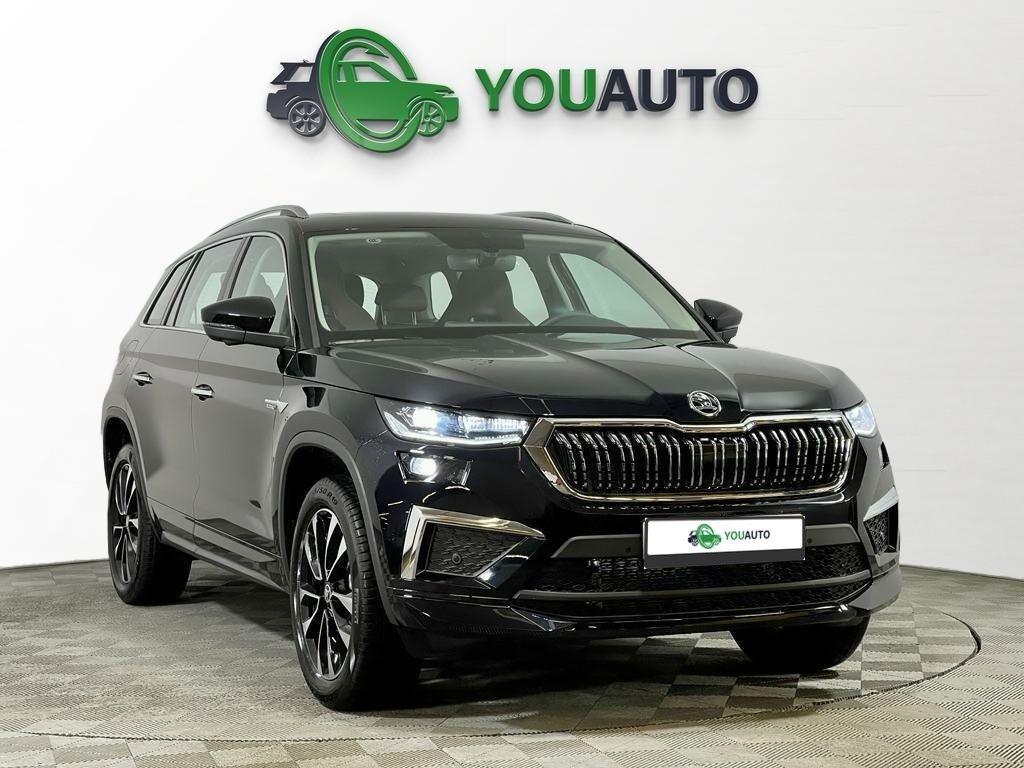 Skoda Kodiaq 2023, черный