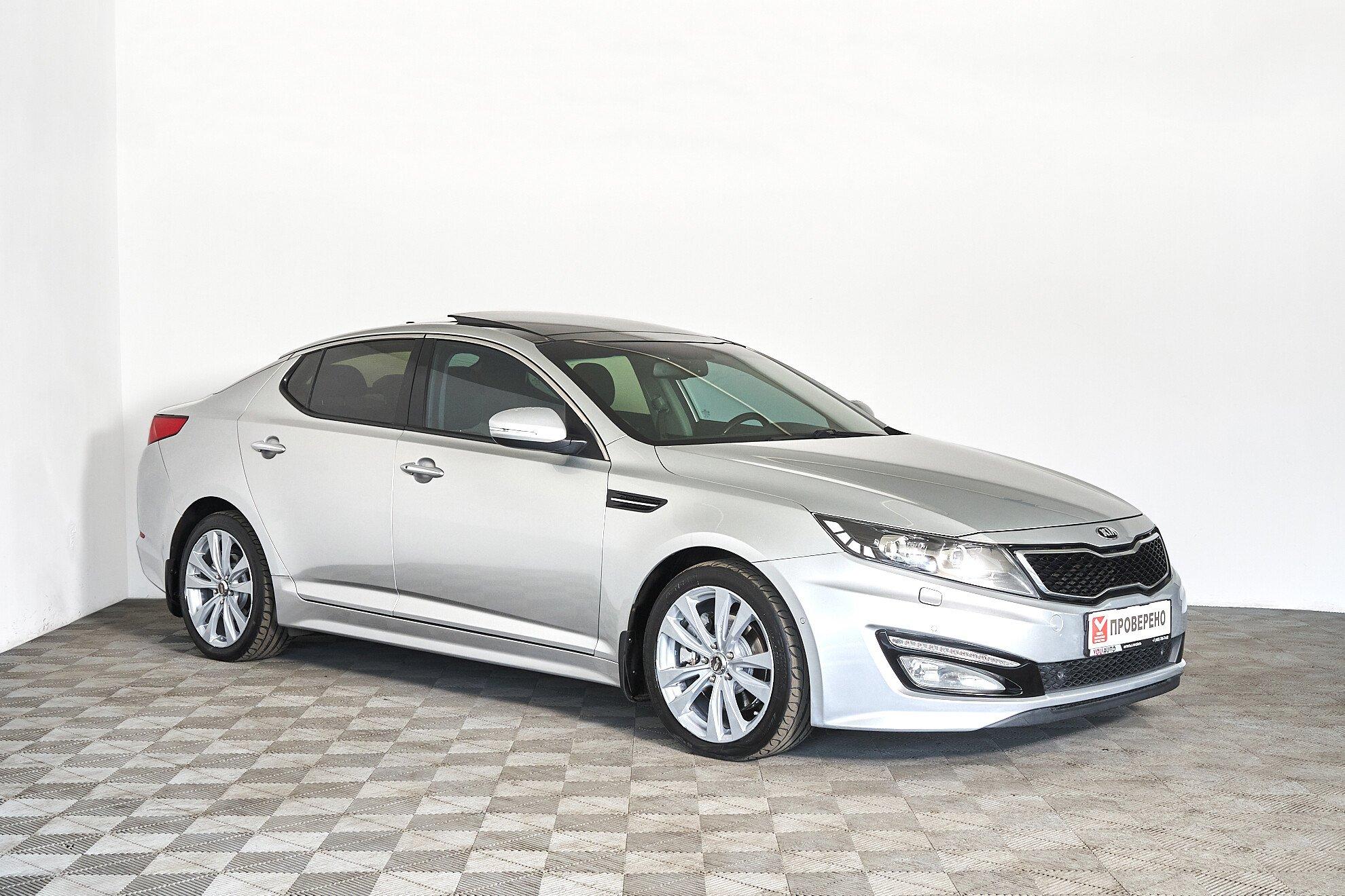 Kia Optima 2012, серебряный