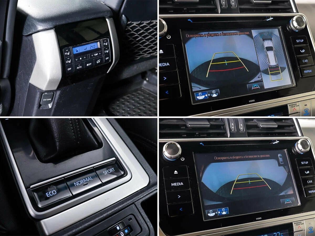 Toyota Land Cruiser Prado 2018, черный