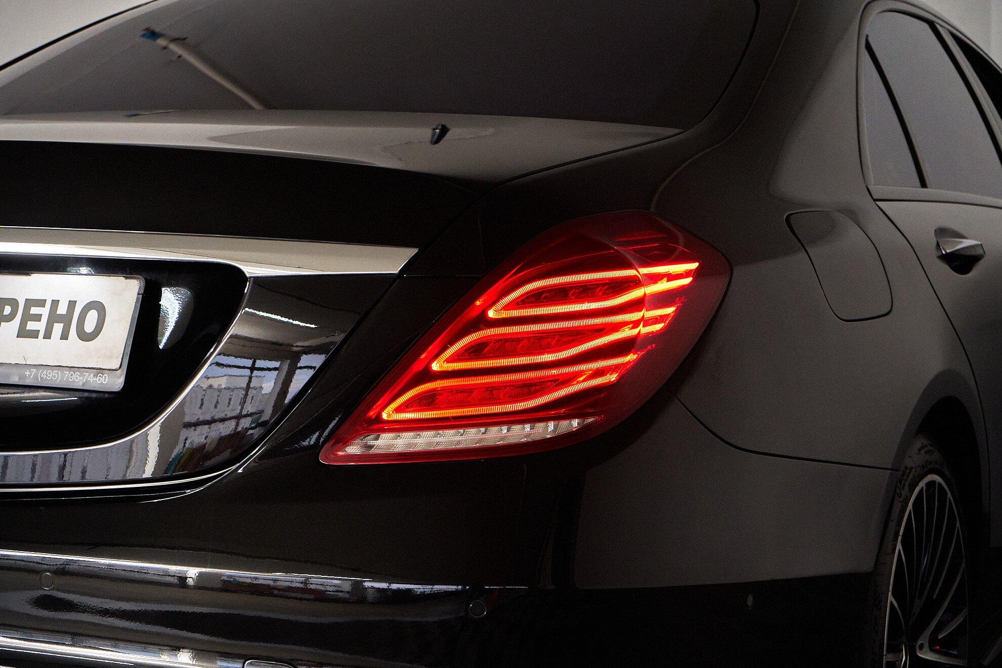 Mercedes-Benz S-Класс 2014, черный