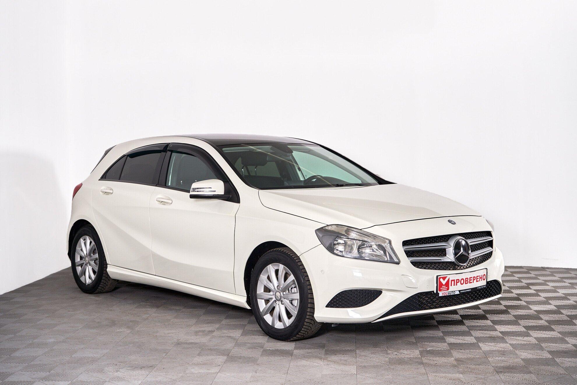 Mercedes-Benz A-Класс 2014, белый