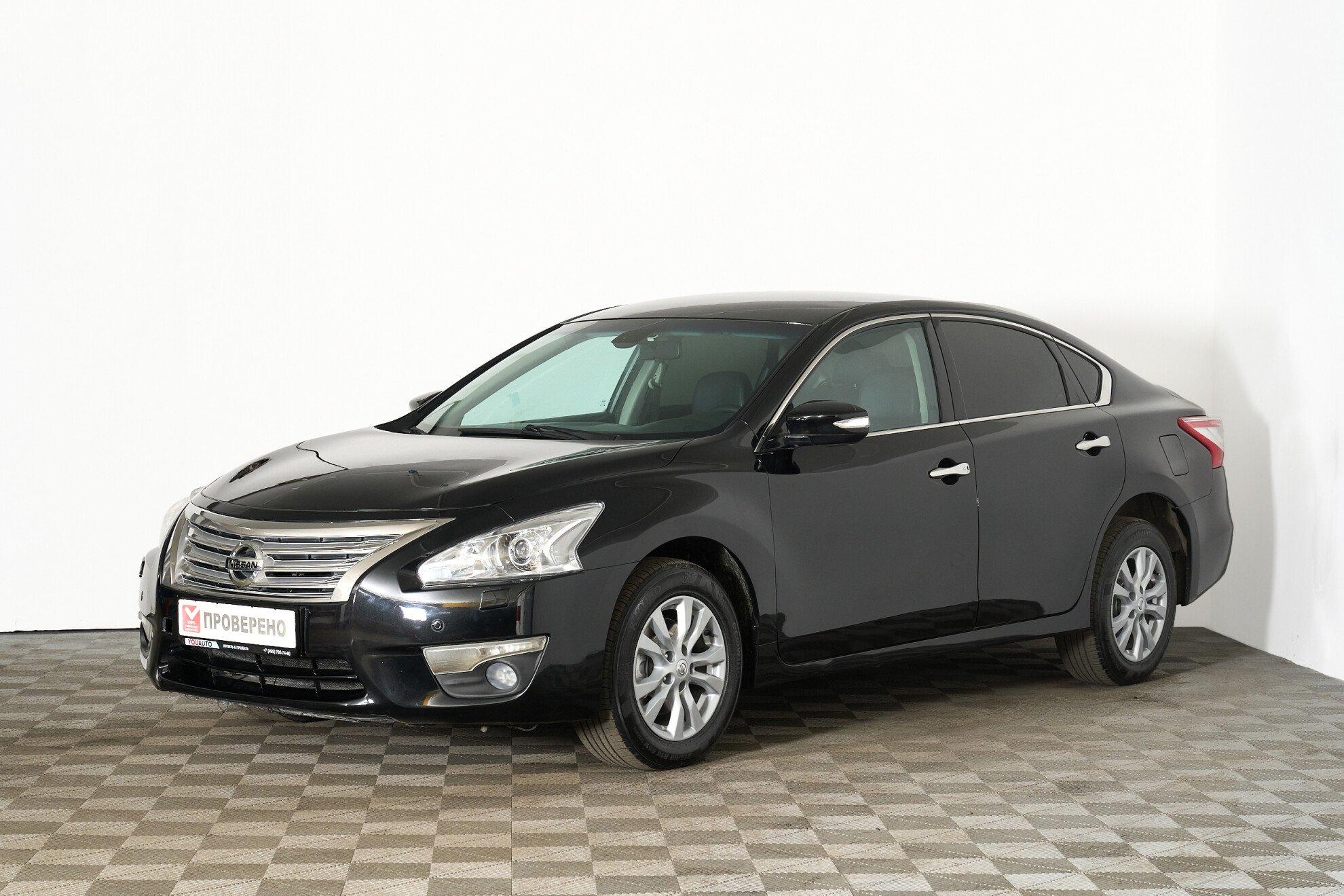Nissan Teana 2015, черный